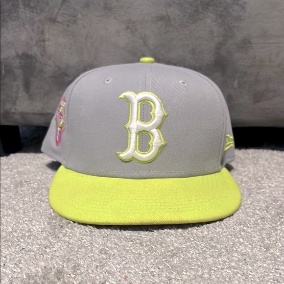 New Era Other - New Era Gray and Neon Yellow Hat
